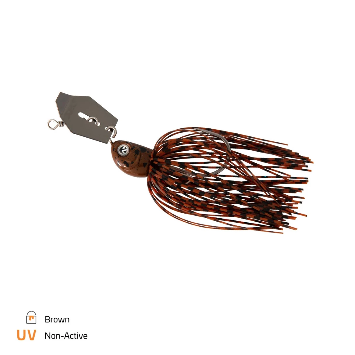 Zeck Bladed Jig 14g #4/0 Brown