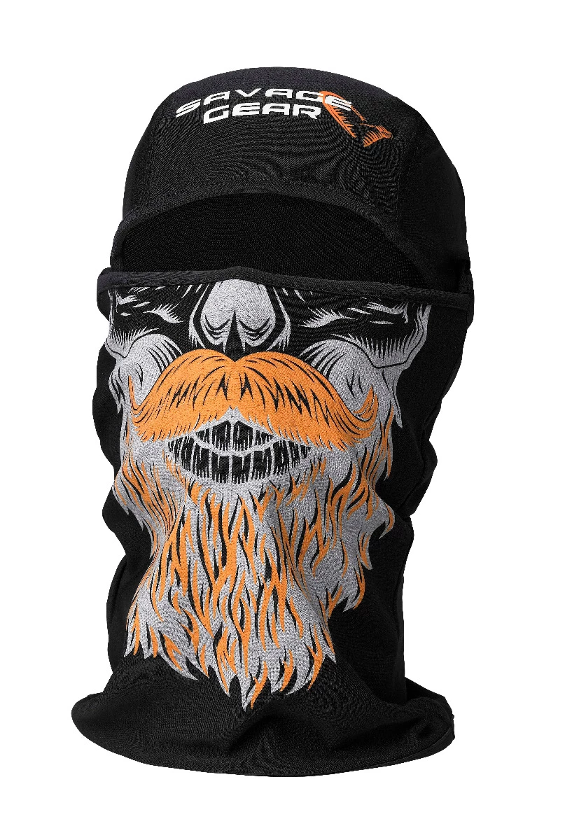 Savage Gear Beard Balaclava Black Sturmhaube