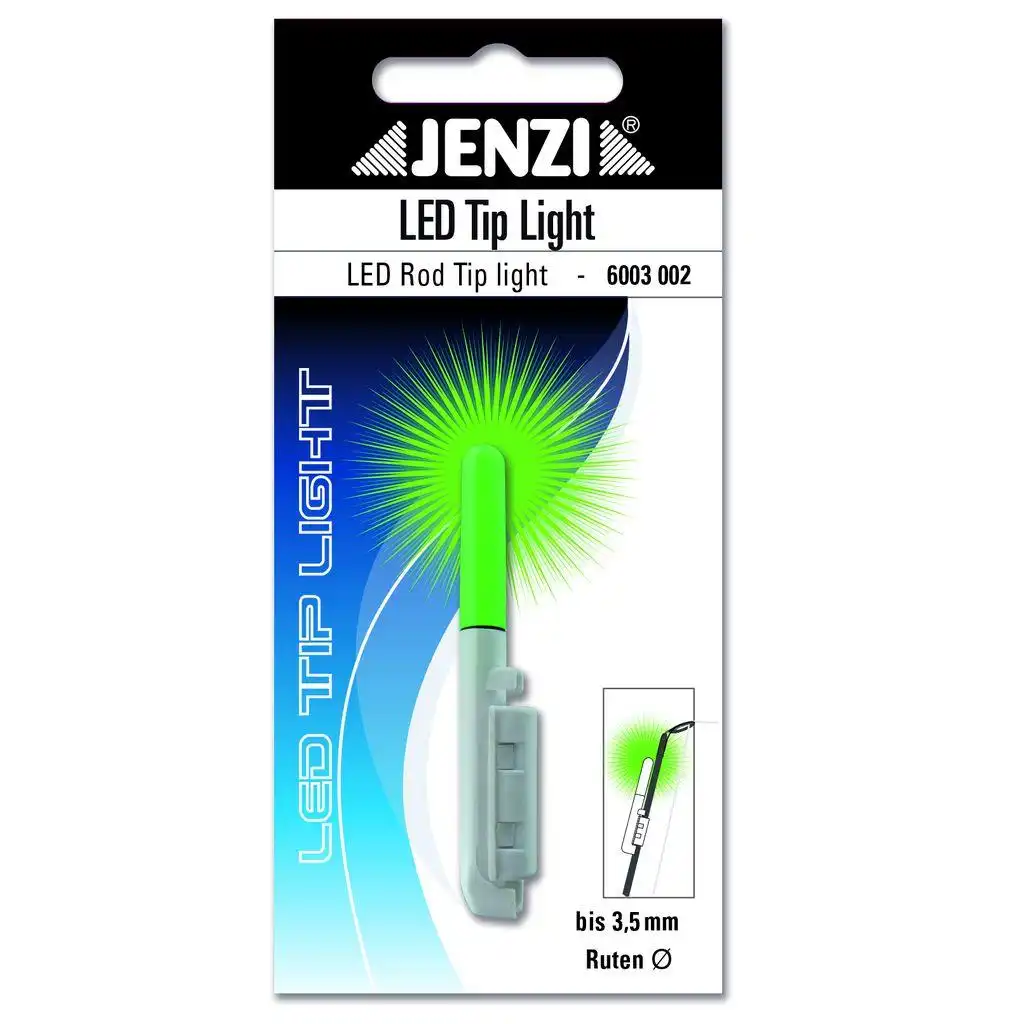 Jenzi LED Tip Light 3,5mm Grün