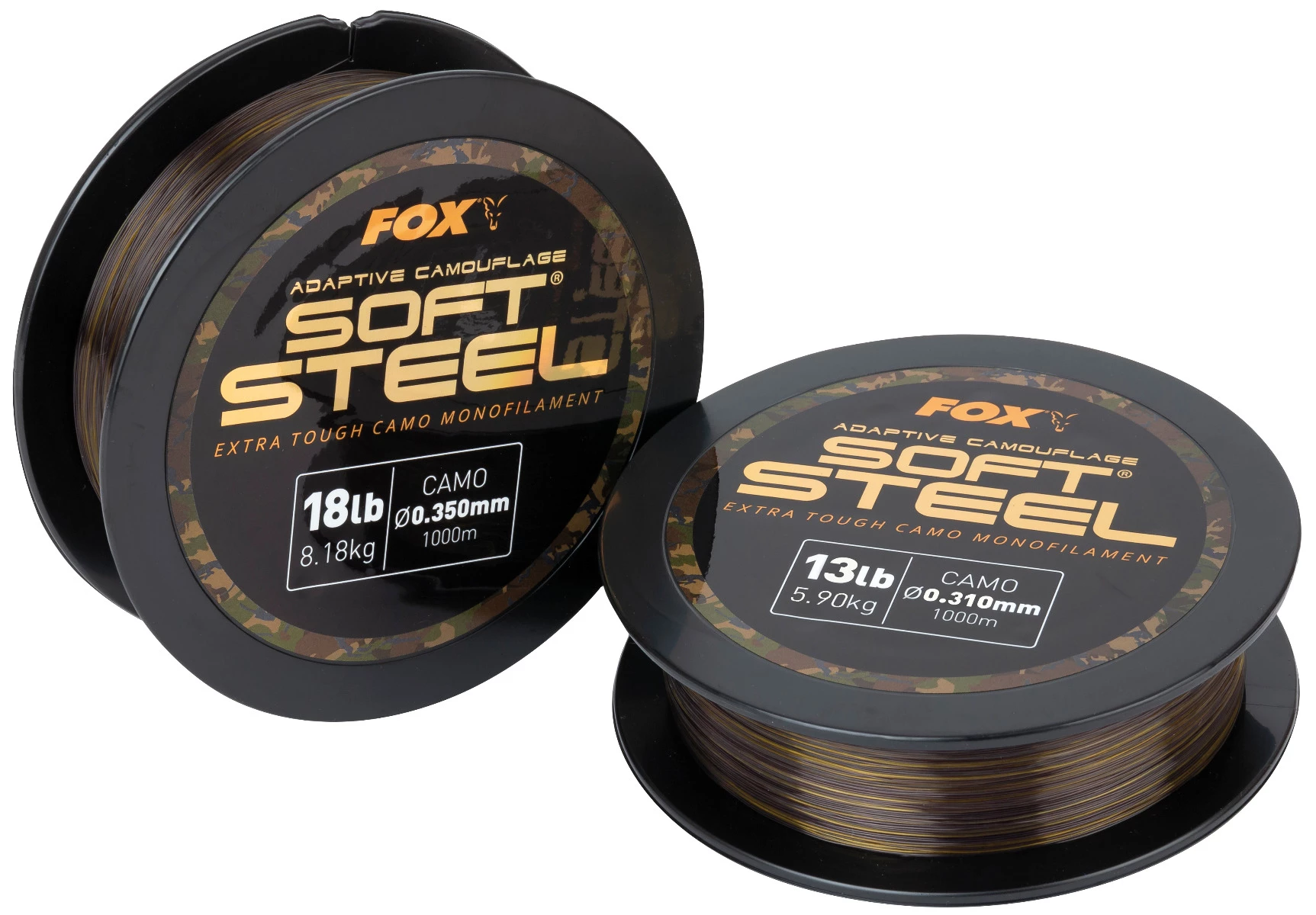 FOX Carp Adaptive Camo Soft Steel Camo 1000m 0,35mm