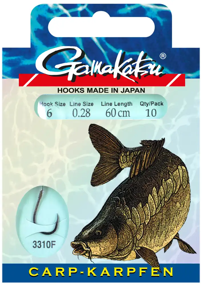 Gamakatsu BKG-3310F Carp 60cm #2 0,30mm