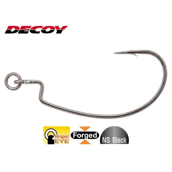 Decoy Ringed Kg Offset Hook Worm417 #1