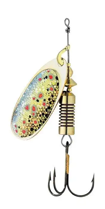 DAM FZ Nature 3D Spinner #4 Brown Trout