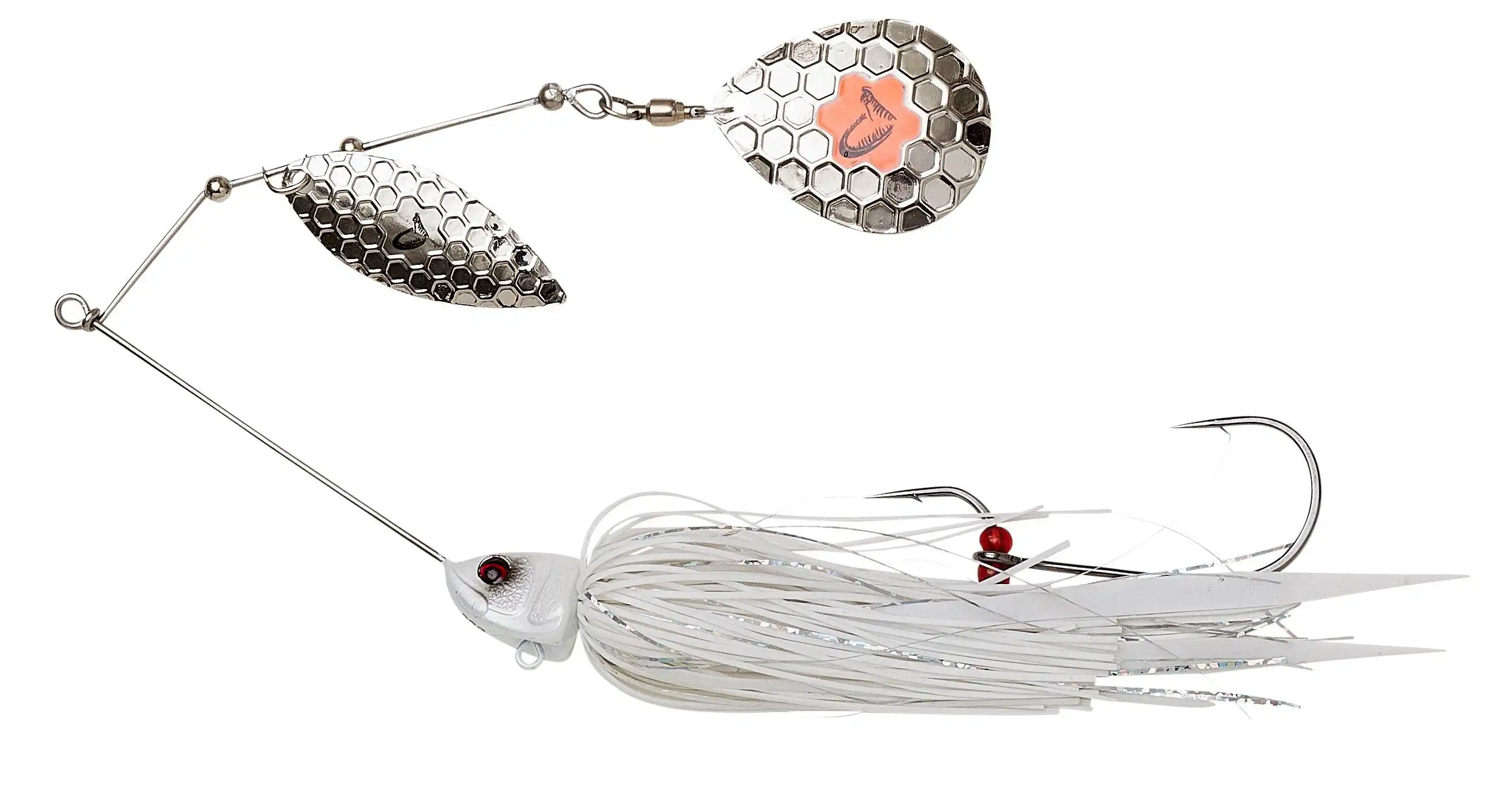 Savage Gear FZ Da Bush Spinnerbait 21g White Silver