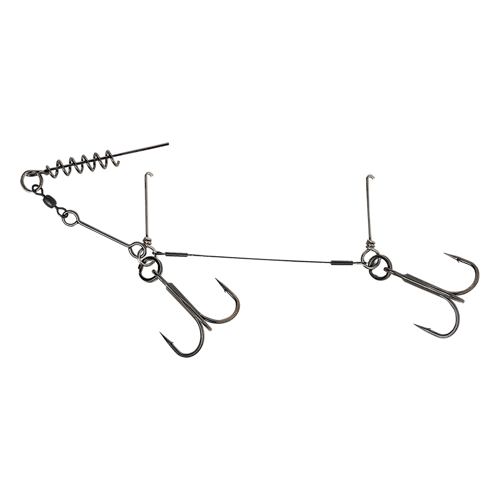 Savage Gear 1x7 Titanium Corkscrew Stinger #2/0 13cm