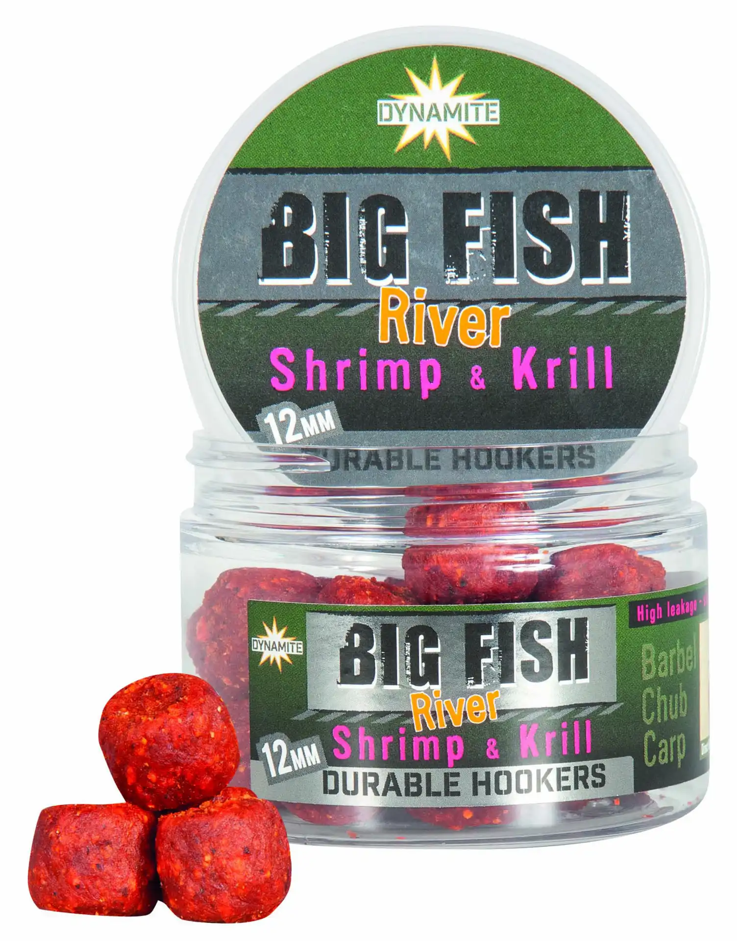 Dynamite Baits Big Fish Durable Hook Pellets 75g 12mm Shrimp Krill