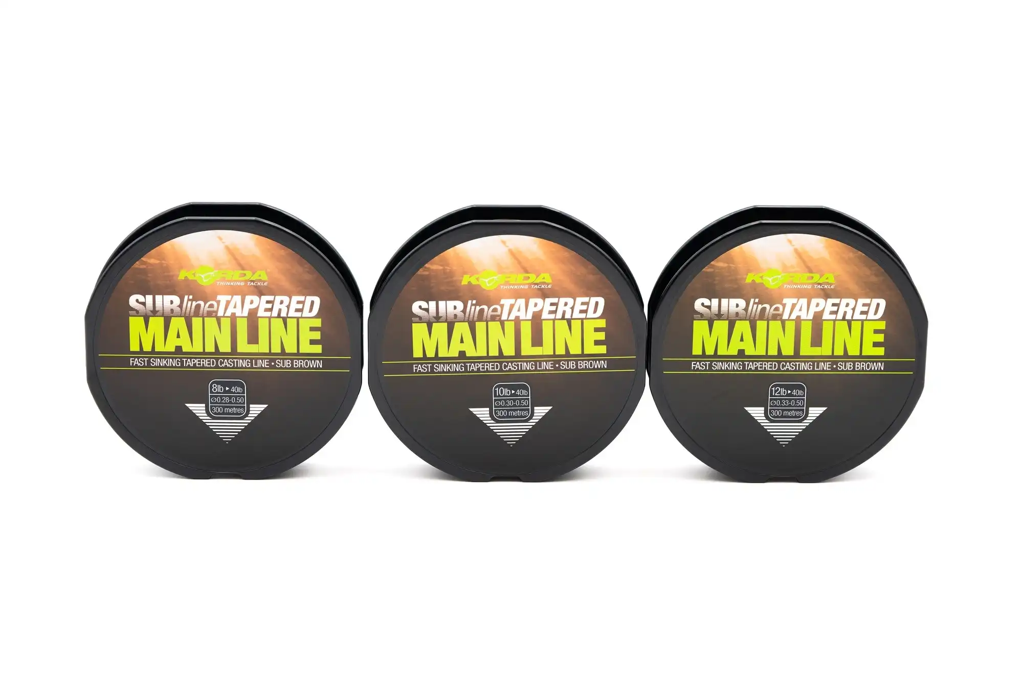 Korda Subline Tapered Mainline 0.28-0.50mm Brown
