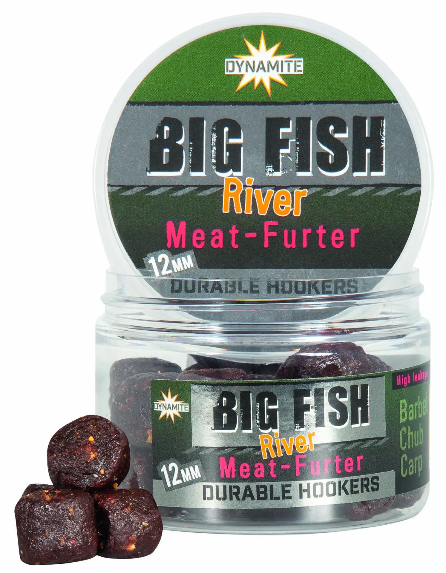 Dynamite Baits Big Fish Durable Hook Pellets 75g 12mm Meat Furter