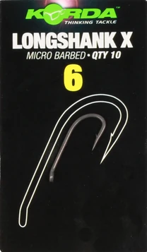 Korda Longshank X Micro Barbed #6