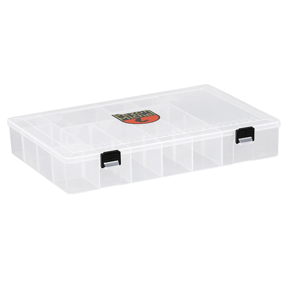 Pezon & Michell Tacklebox Köderbox Transparent 31,5x5,2x22,8cm