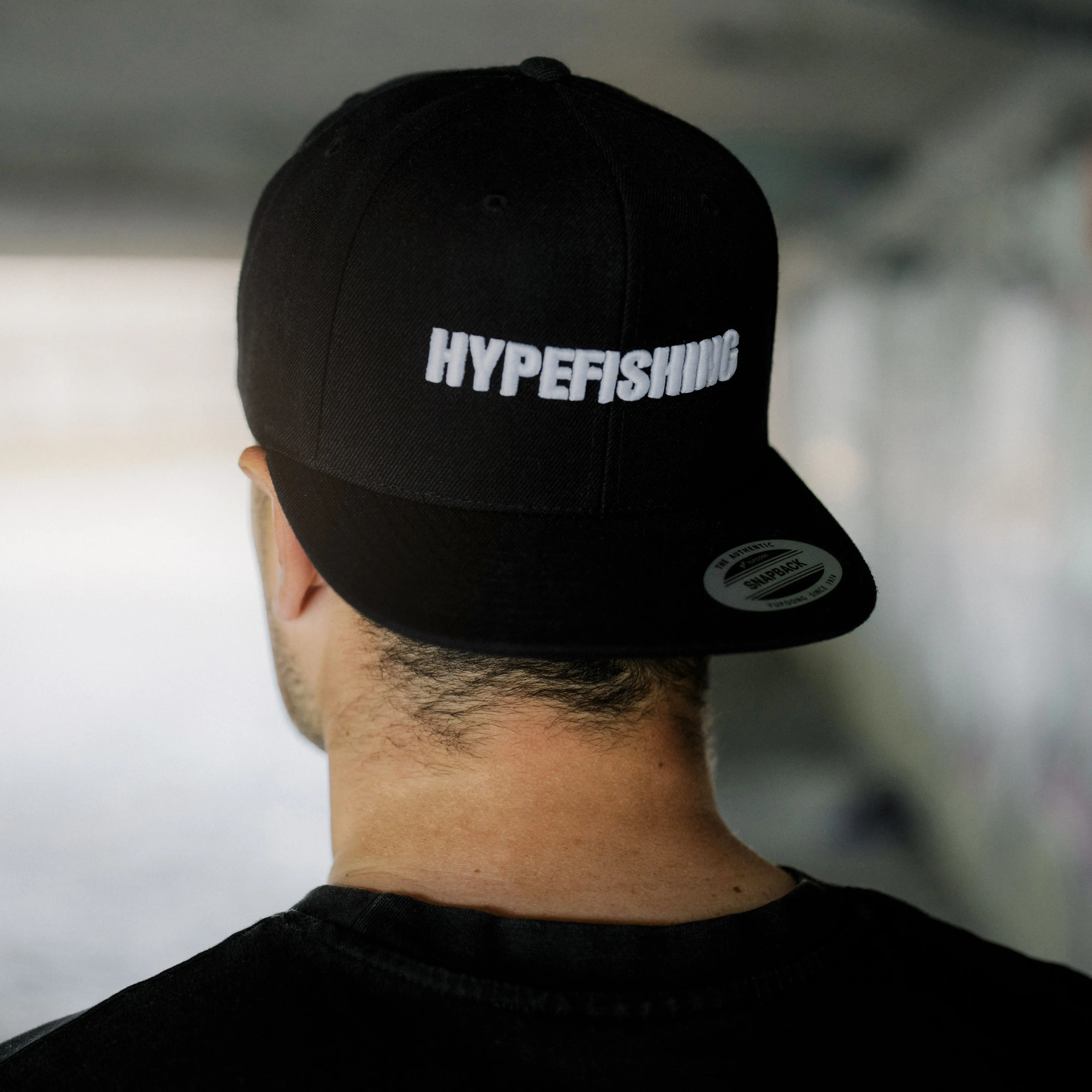 Hypefishing Havel Cap Schwarz Weiß