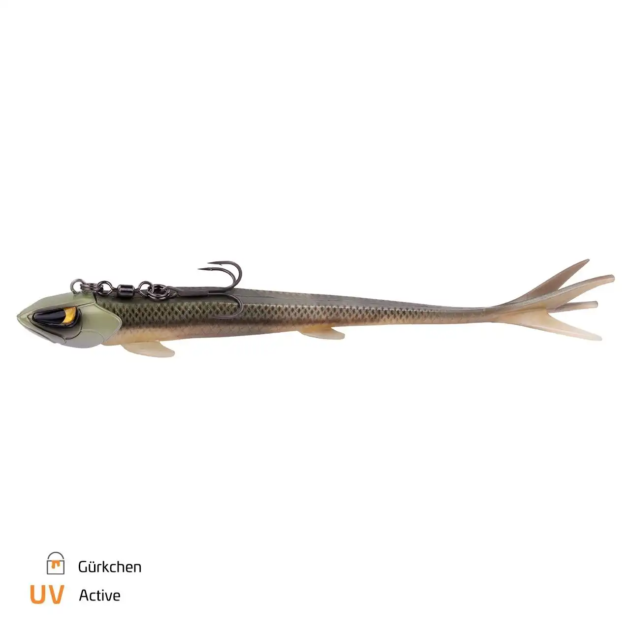 Zeck ZANDER Pelagi 20cm 60g Gürkchen