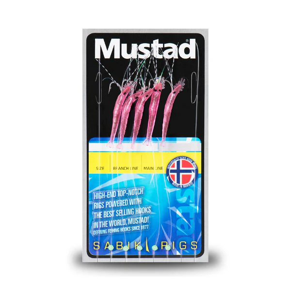 Mustad Mini Shrimp Fluo Pink #6