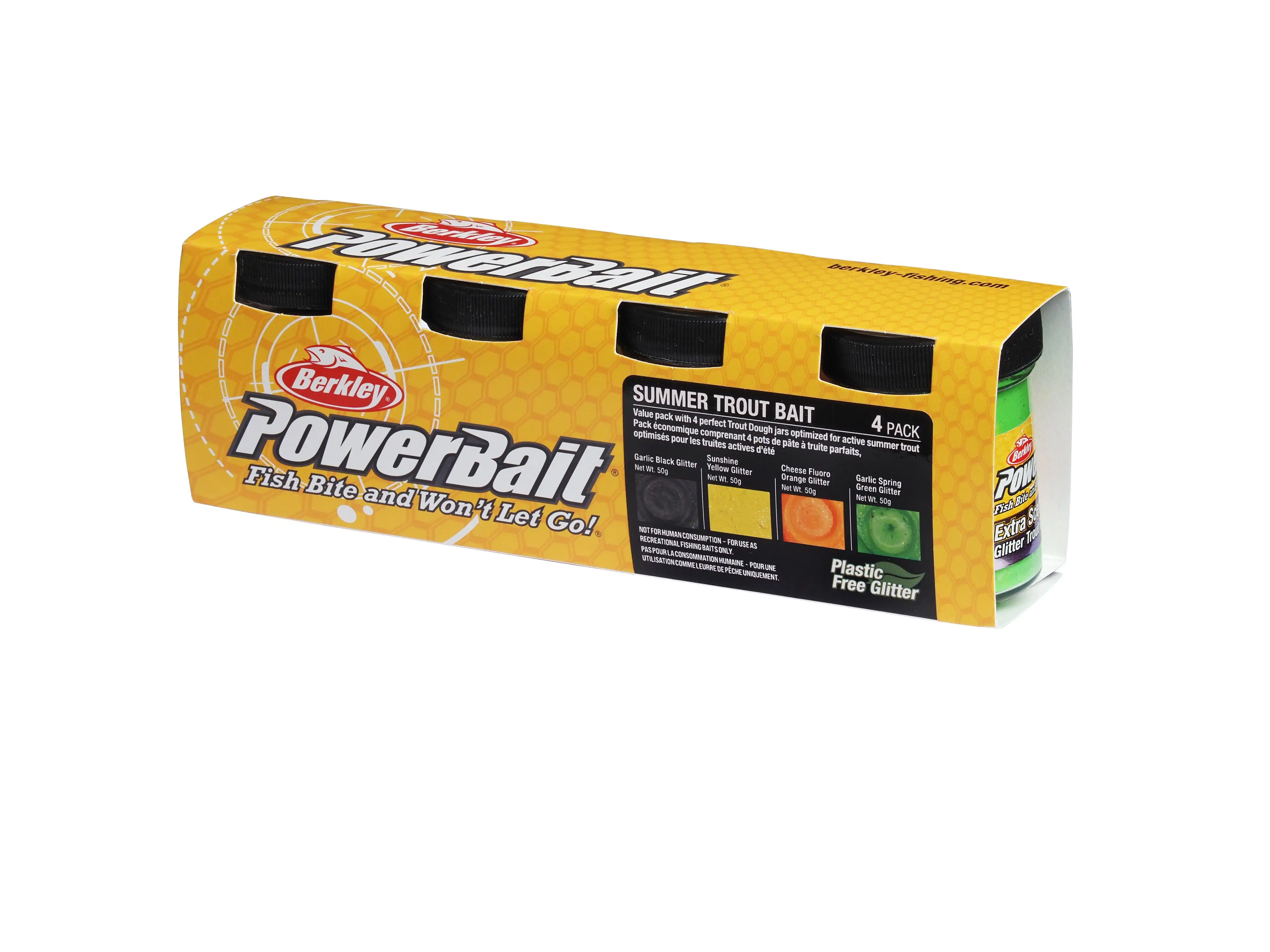 Berkley EU Glitter Trout Bait Season 4 Pack Summer