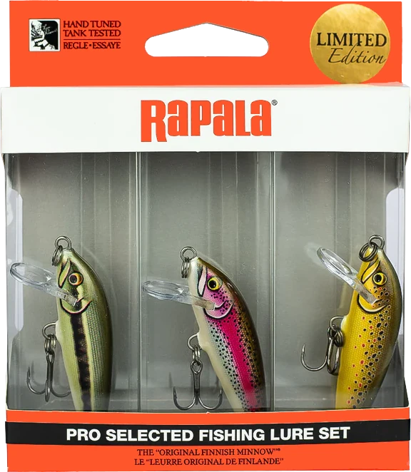 Rapala Pro Selected Fishing Lure Set Limited Edition 5cm Mixed