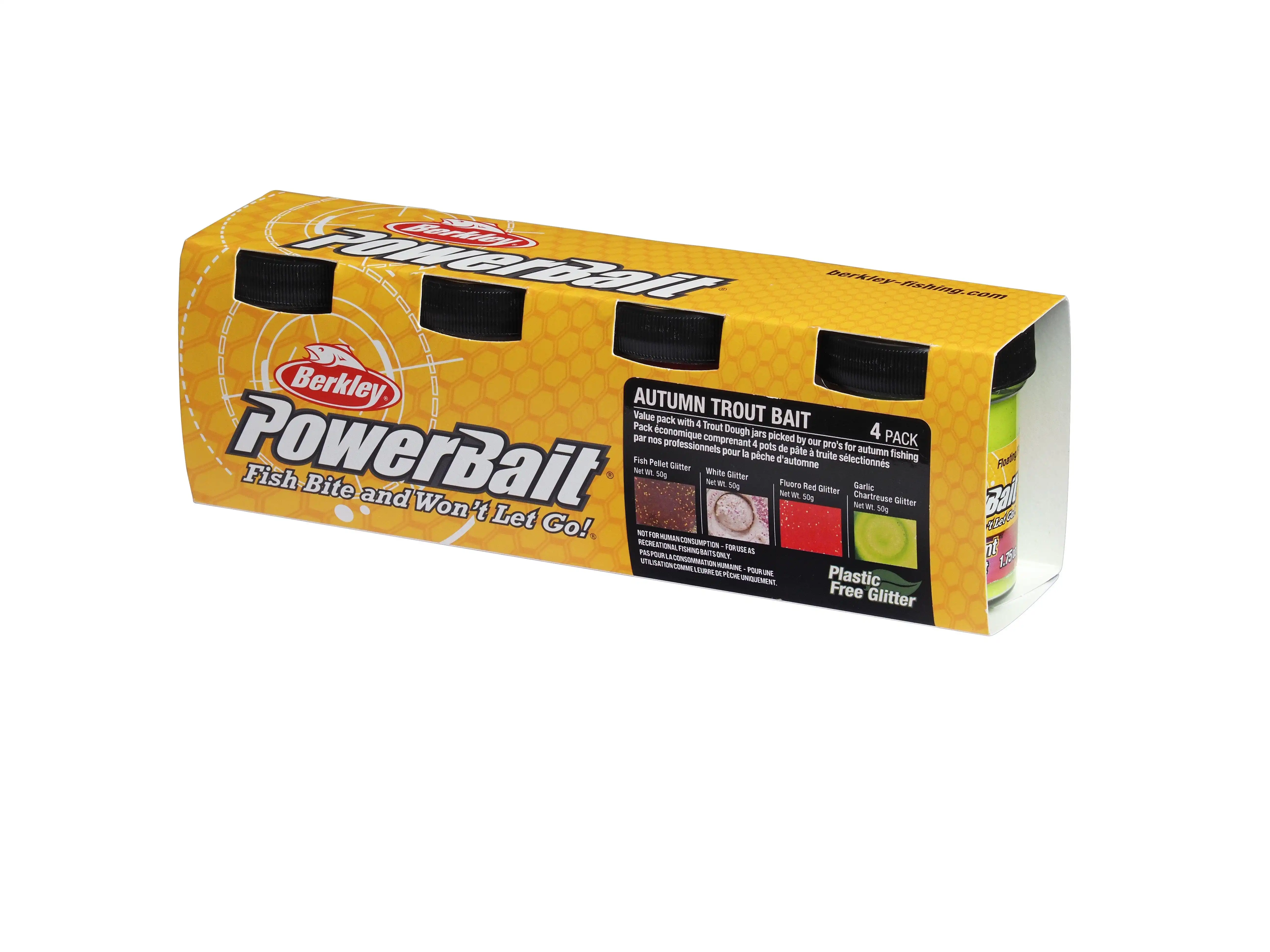 Berkley EU Glitter Trout Bait Season 4 Pack Autum