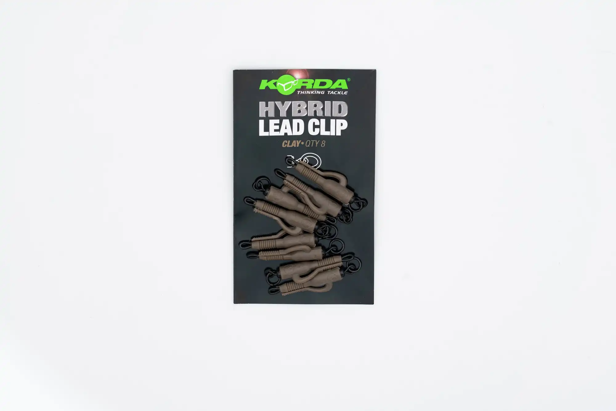 Korda Hybrid Lead Clips Clay