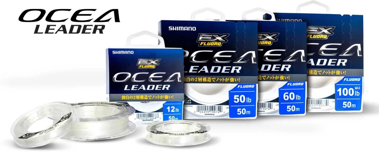 Shimano OCEA EX Fluoro Leader 50m Clear 0,17mm 1,81kg