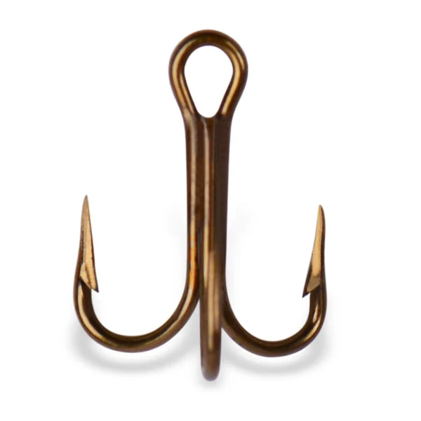 Mustad Treble Hooks Bronze #4