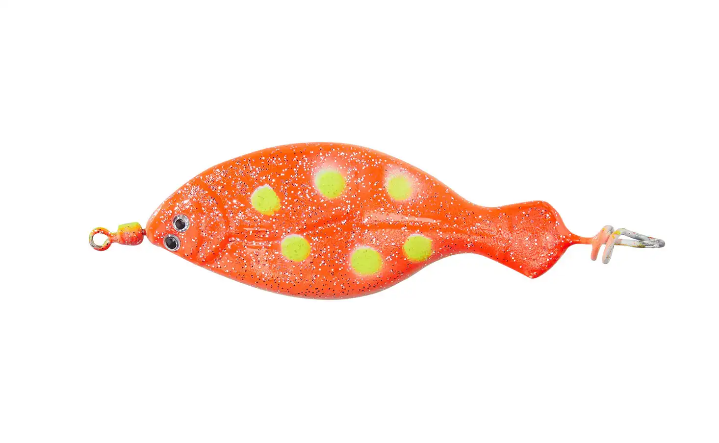 Balzer Edition Sea Anti-Tangle Plattfisch Blinker 100g Rot/Gelb