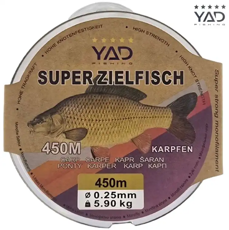YAD Super Zielfisch Karpfen 450m 0,25mm