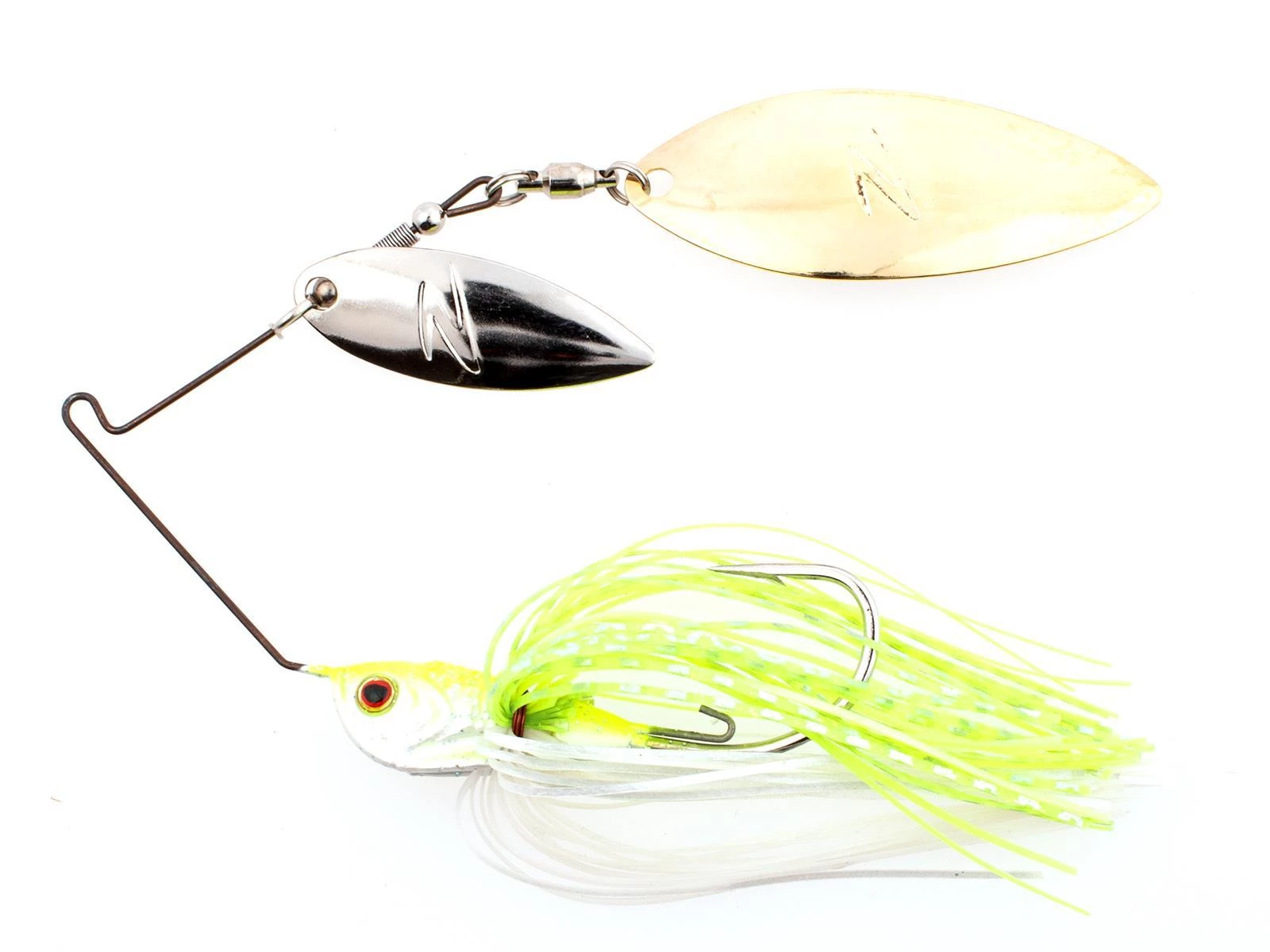 Z-Man SlingBladeZ Power Finesse DW Spinnerbait 13g Chartreuse Pearl