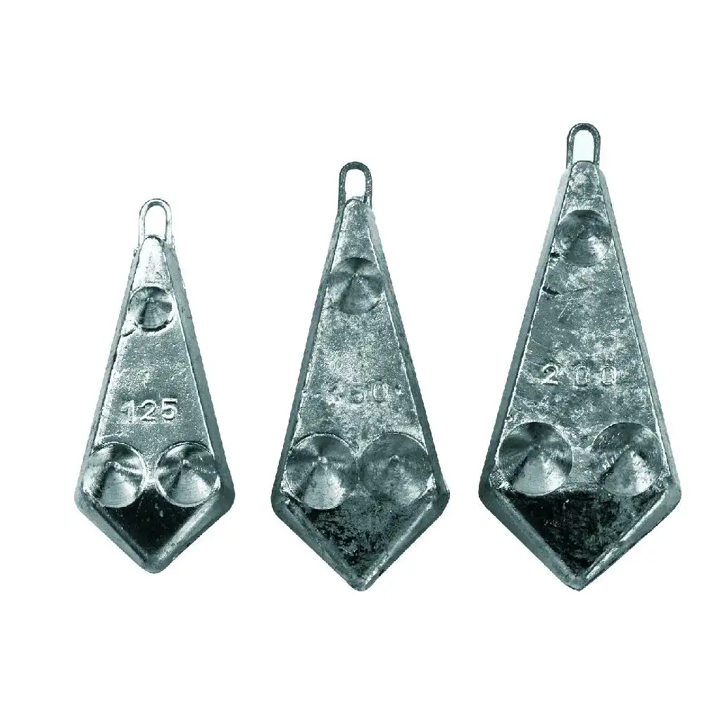Jenzi Haft-Grundblei mit Noppen für Brandungsangeln 100g