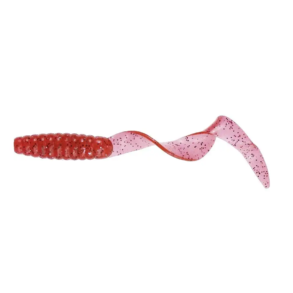 Jenzi Twister 1St. 10cm Blood-Red - Silver Flake