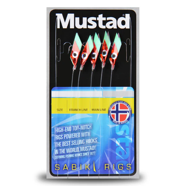 Mustad Red Piscator Rig #4