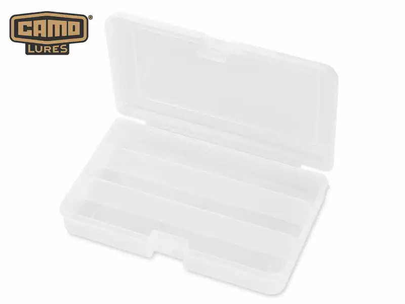 Camo Lures Tackle Box Small III Transparent 16,5x2,9x10,5cm
