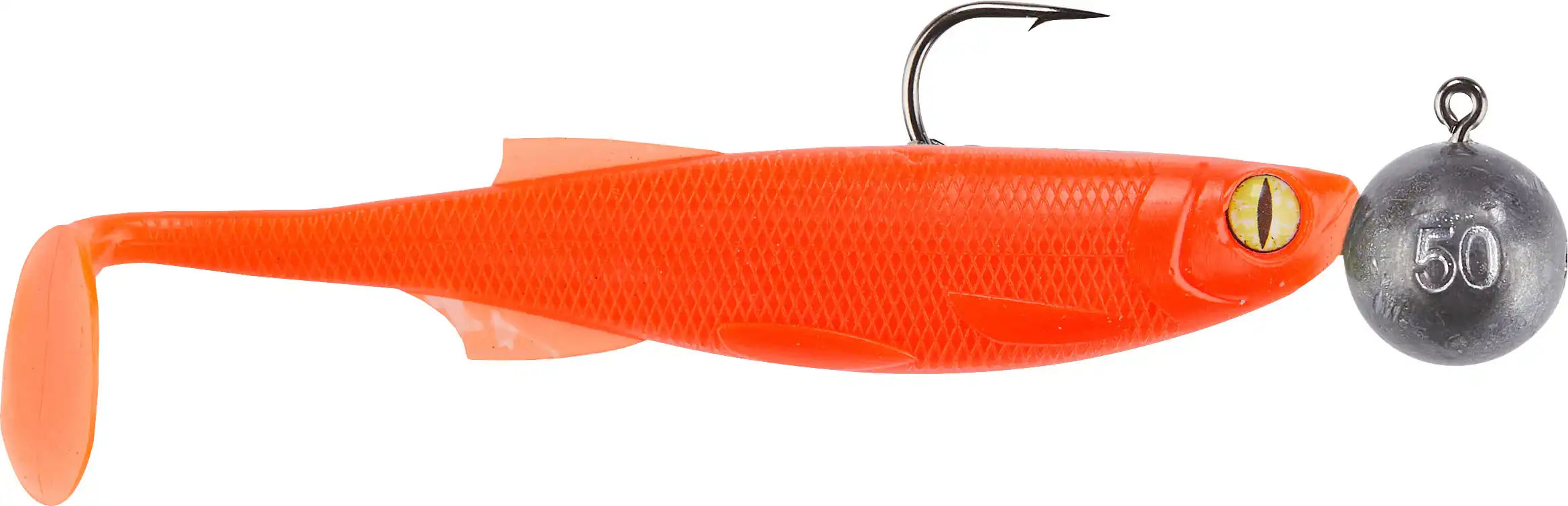Balzer 71 Grad Nord Gummiset Pollack-Köhler 10+12cm, 30+50g Orange