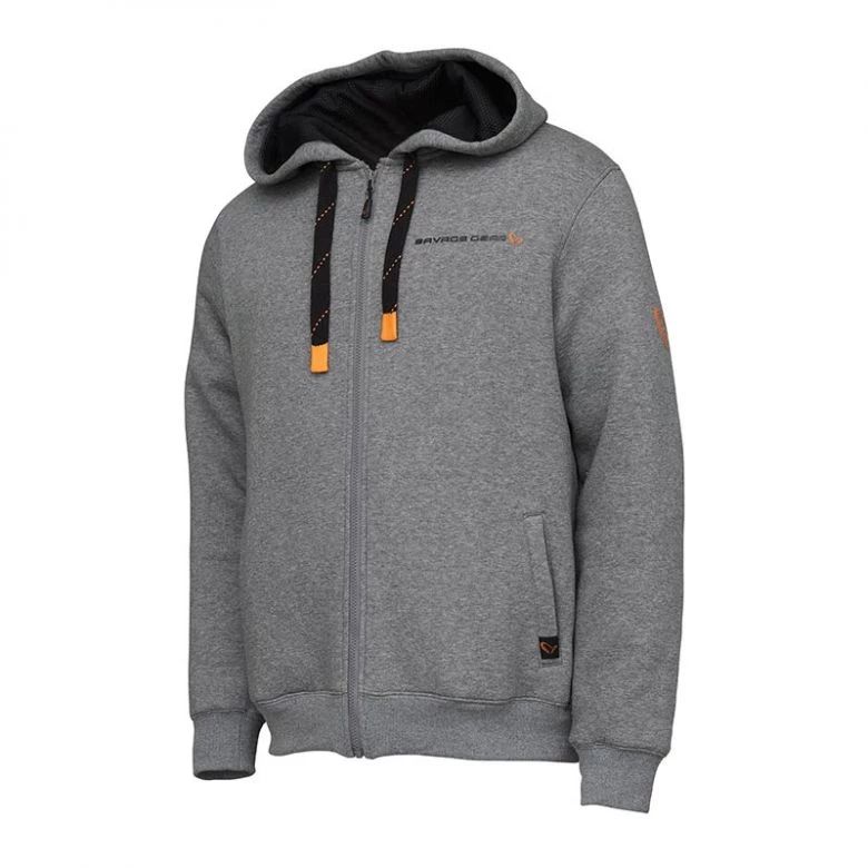 Savage Gear Classic Zip Hoodie Grey #M