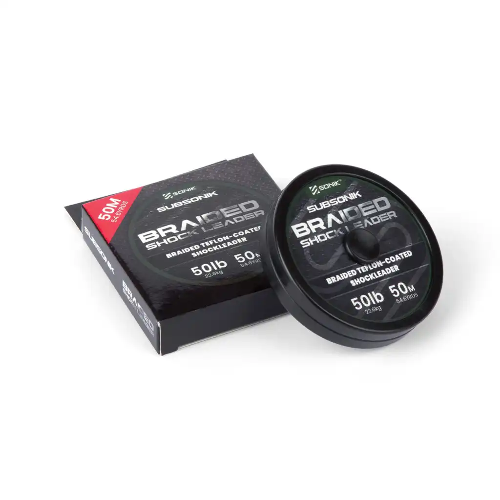 Sonik Braided Shock Leader Green