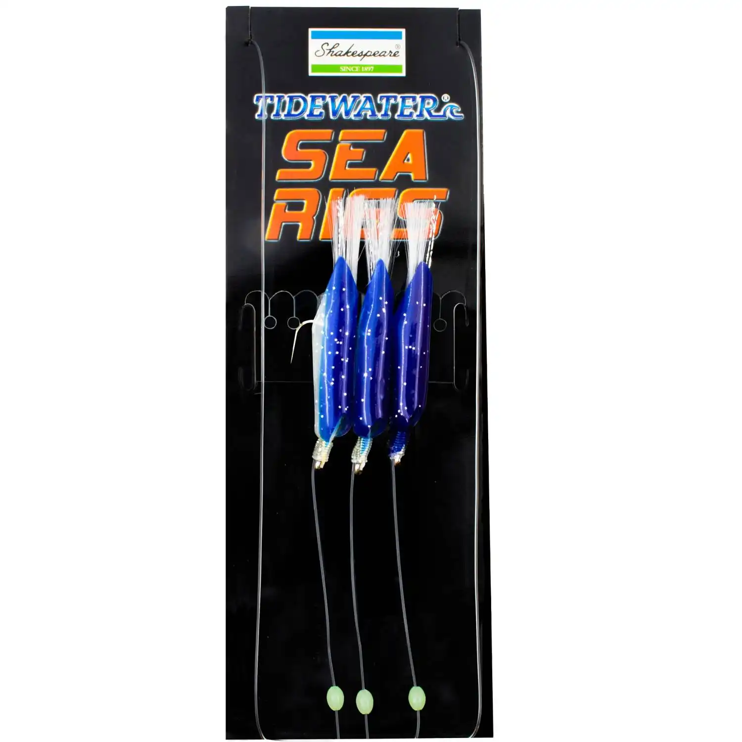 Shakespeare Sea Rig Blue Something 3x Hook #1