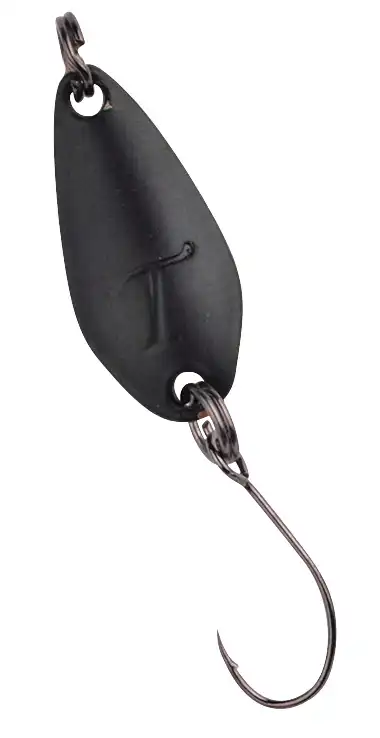 Trout Master Incy Spin Spoon 2,5g Black n White