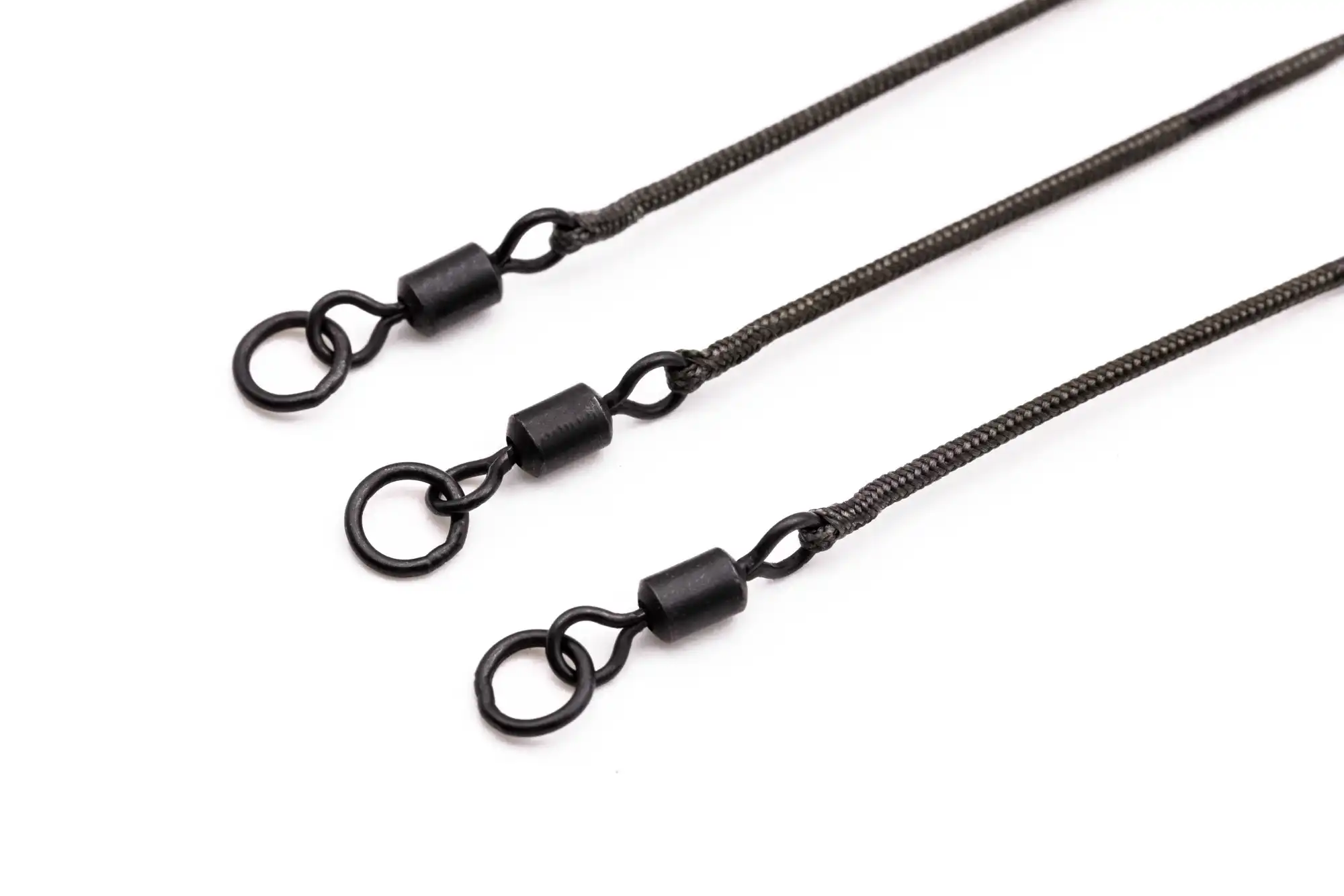 Korda Leadcore Leader Ring Swivel 100cm Weed/Silt