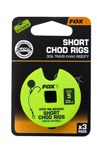 FOX Carp EDGES Chod Rigs Short #5
