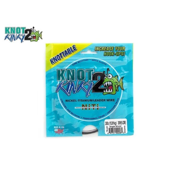 Aquateko Knot 2 Kinky 1x1 Titanium 9m 0,25mm 12lb