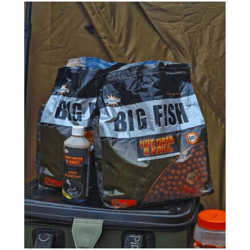 Dynamite Baits Fluro Pop-Ups 40g 15mm Hot Crab & Krill