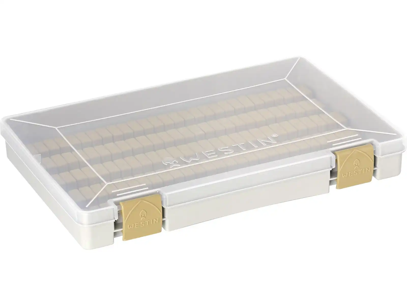 Westin W3 Jig Box M Grey Clear 27,4x4x18cm