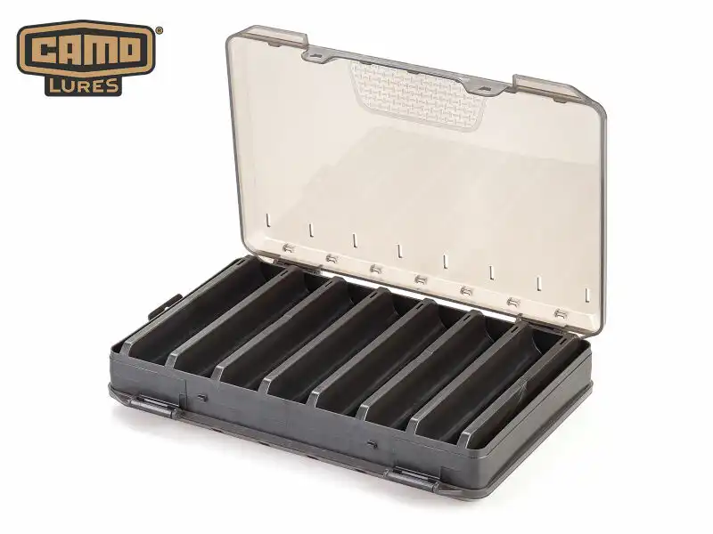 Camo Lures Hardbait Box Large #Large Smoke-Grau 27,5x4,8x18,5cm