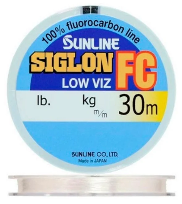 Sunline Siglon FC Low Viz Clear 30m 0,27mm 4,7kg