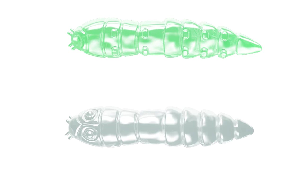 #000 glow uv green