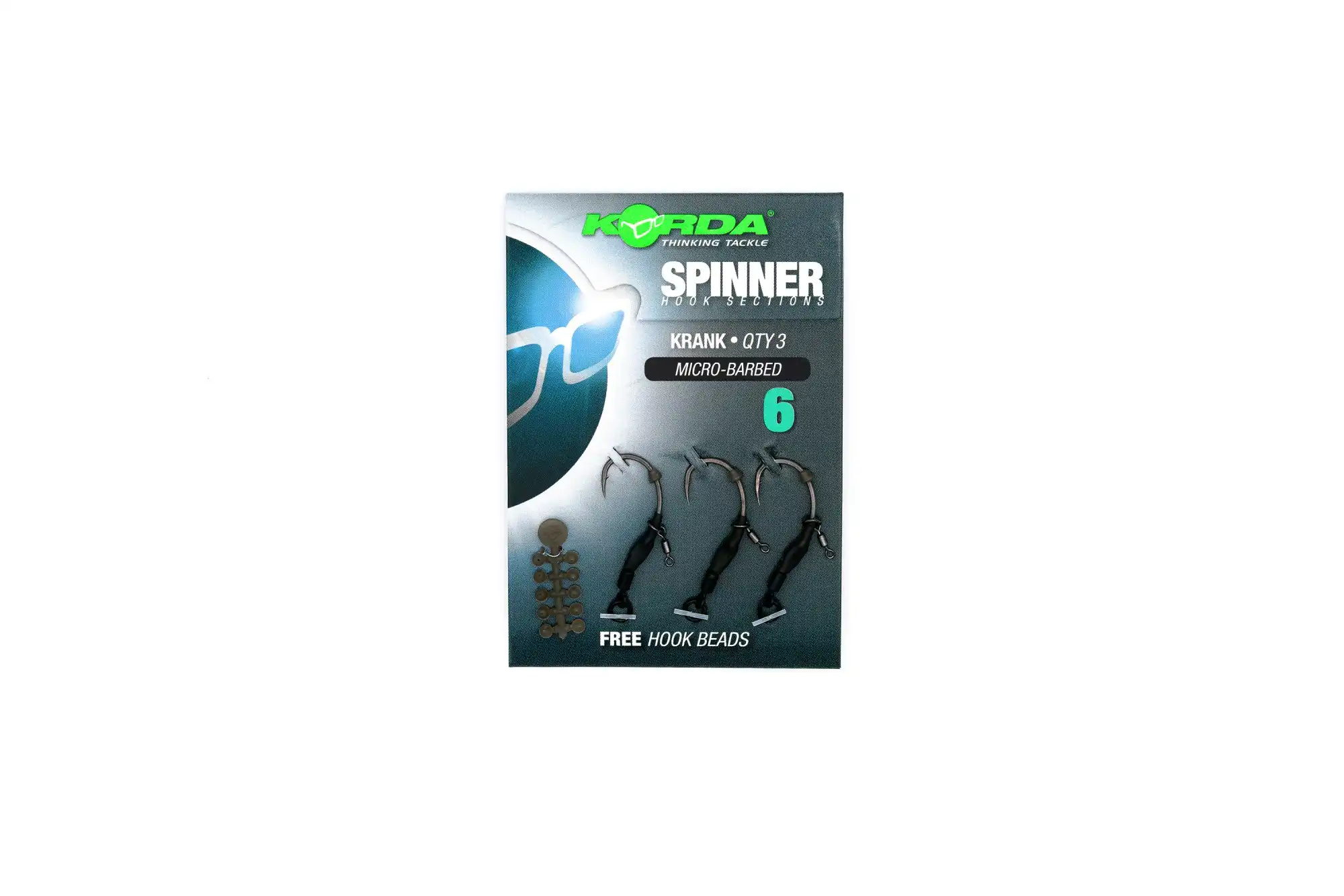 Korda Spinner Hook Sections Krank #4