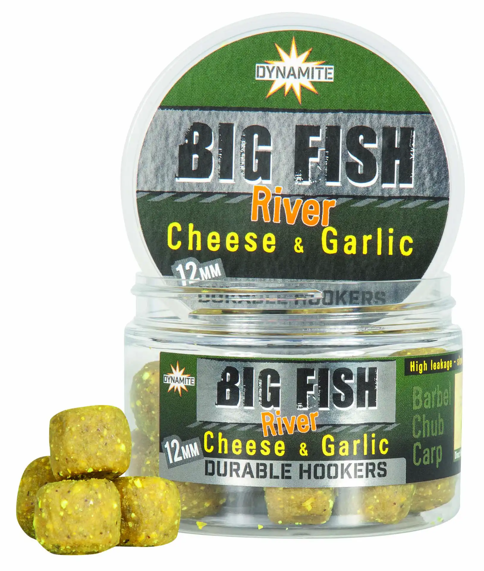 Dynamite Baits Big Fish Durable Hook Pellets 75g 12mm Cheese Garlic