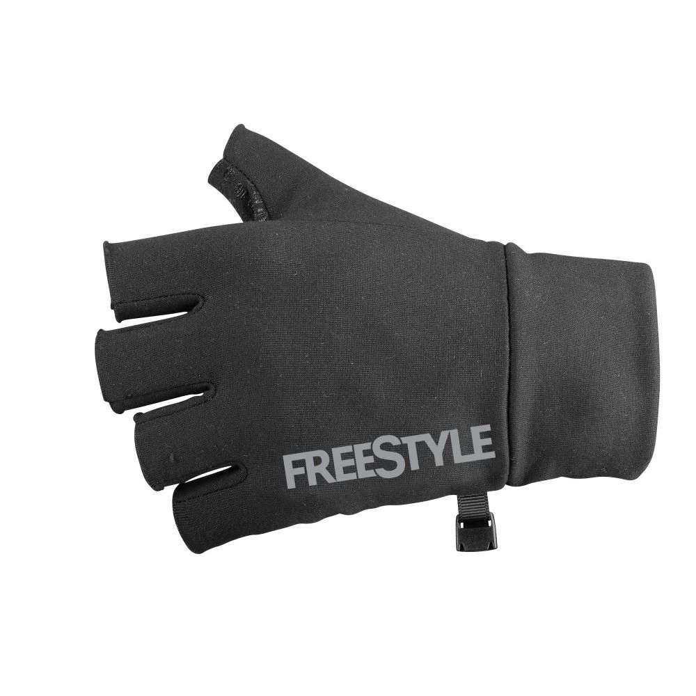 Spro Skins Gloves Fingerless #XL Schwarz