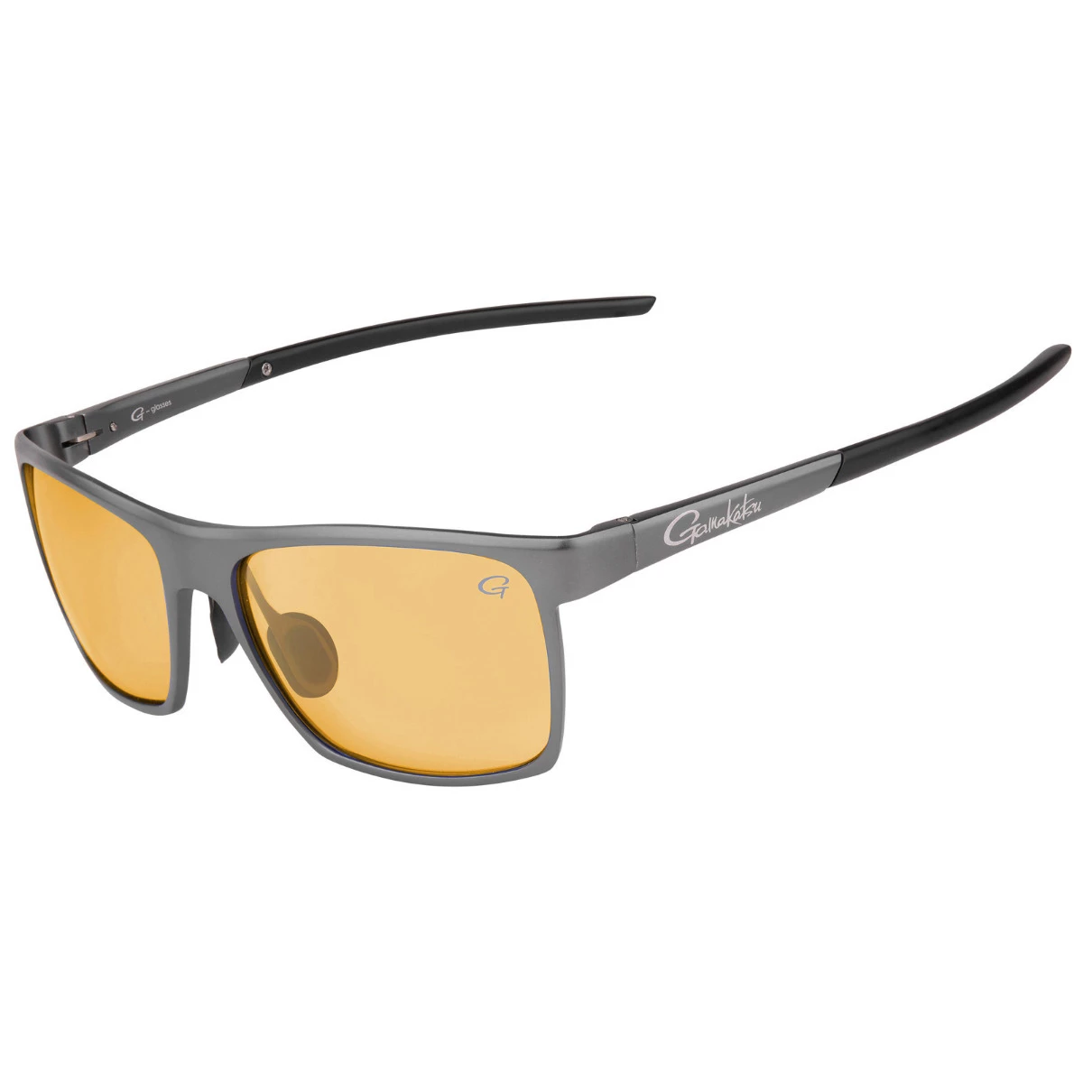 Gamakatsu G-Glasses ALU Polarisationsbrille Amber