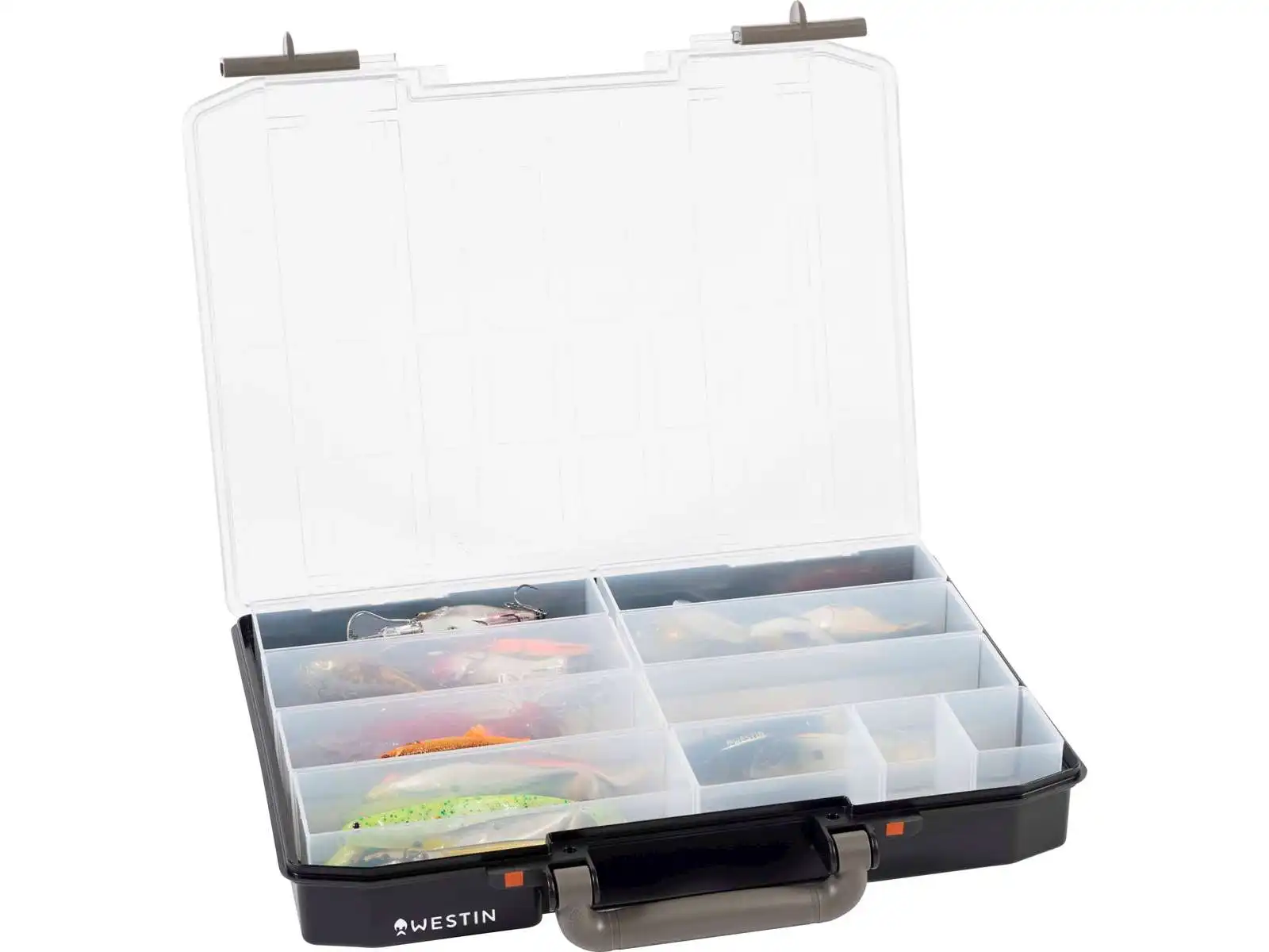 Westin W6 Lure Vault #10 Insert Black/Clear