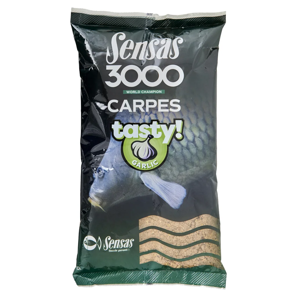 Sensas 3000 Carp Tasty 1kg Garlic