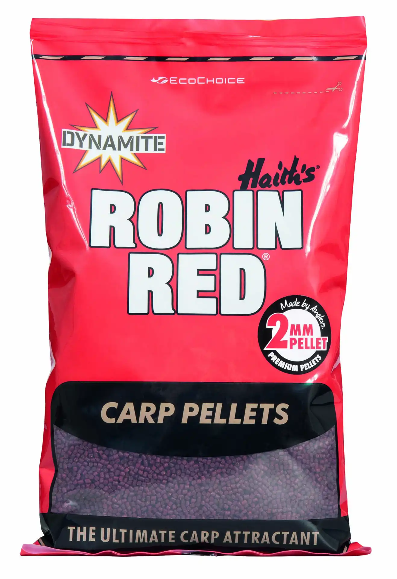Dynamite Baits Carp Pellets 900g 2mm Robin Red